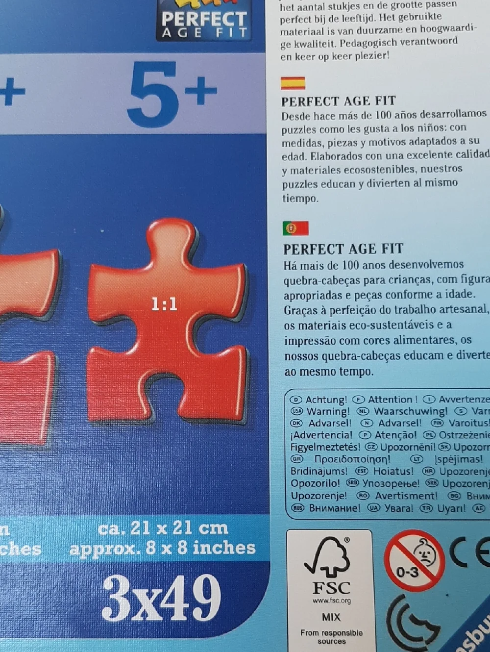 Ravensburger Cars 3 In 1  Puzzle And Book